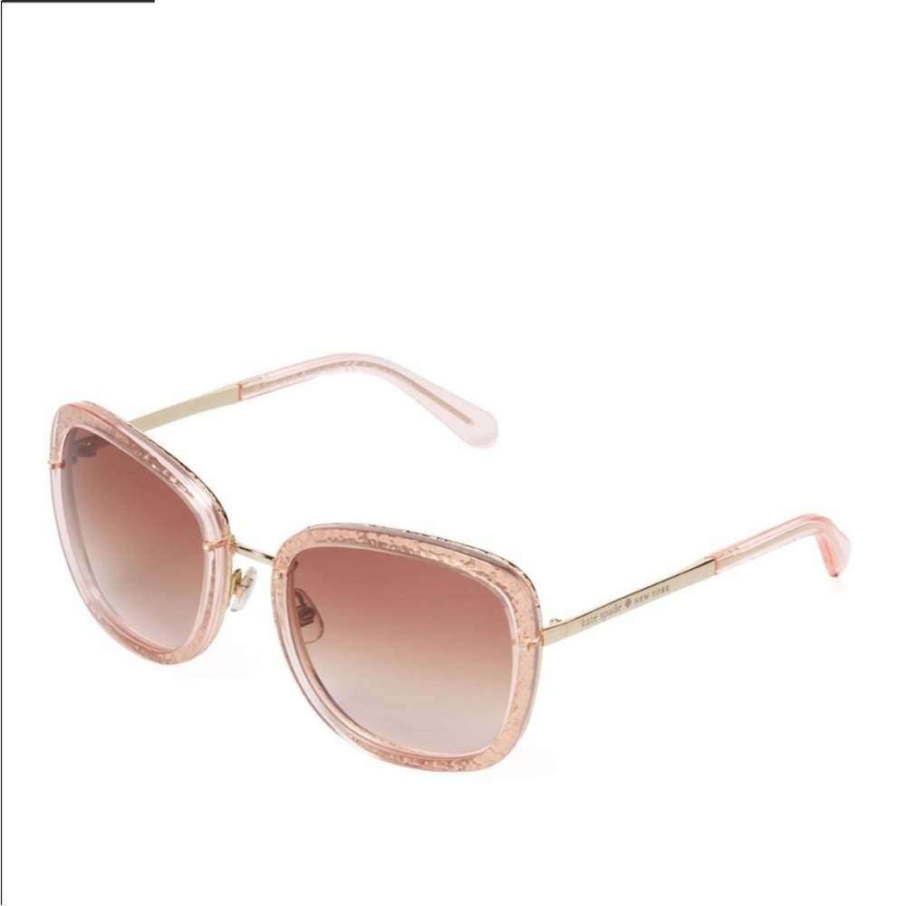 Kate Spade Gold and Brown Sunglasses - Picture 8 of 8